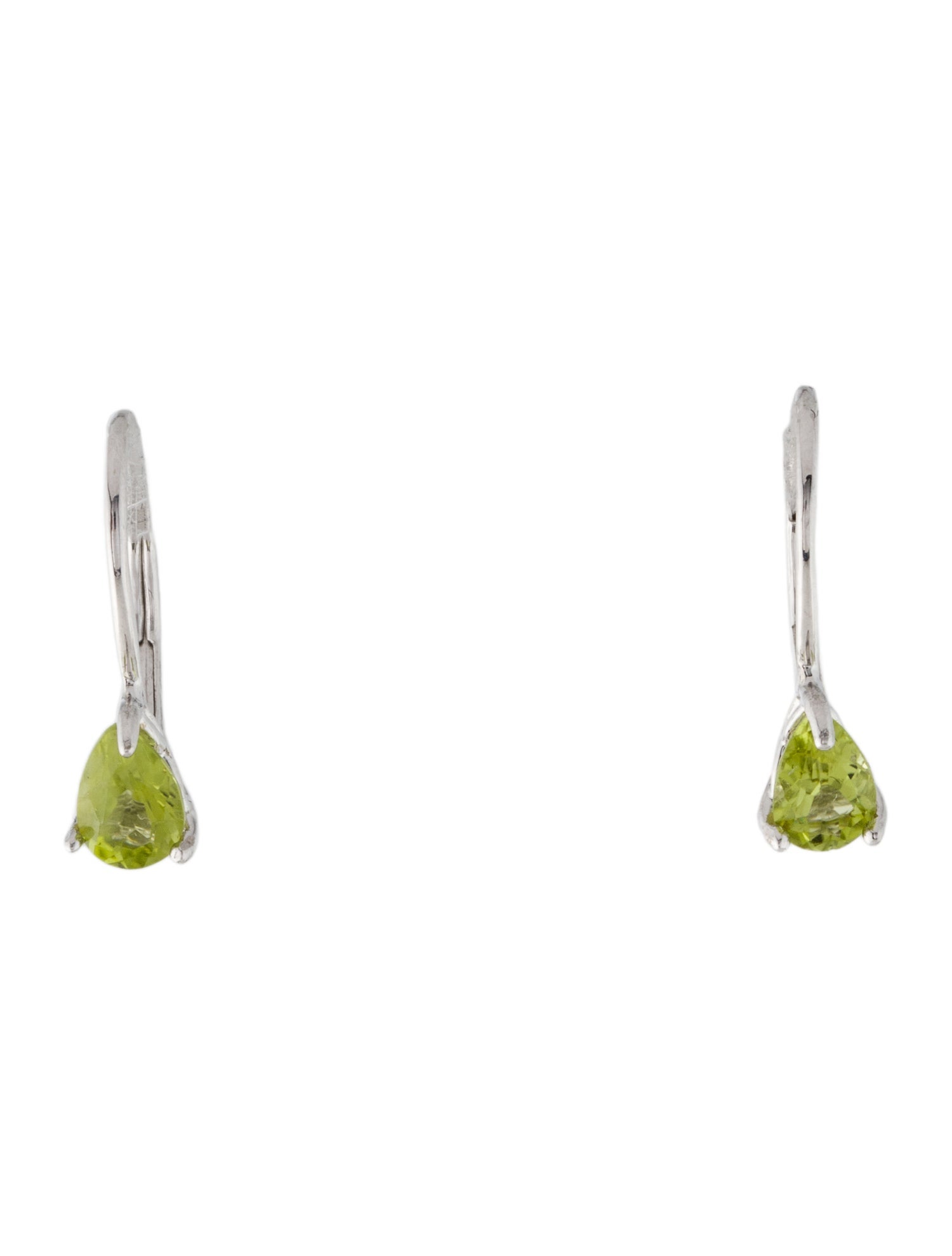Earrings 14K Peridot Drop Earrings